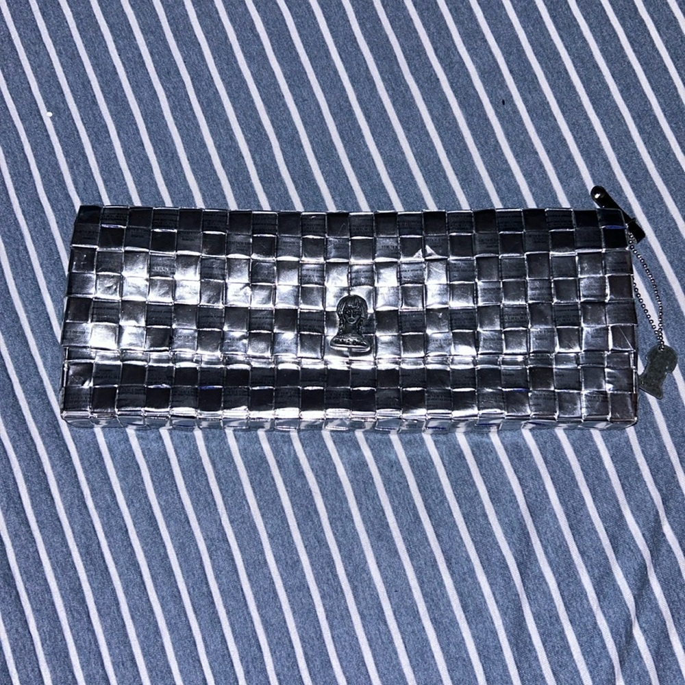silver Nahui Ollin Clutch